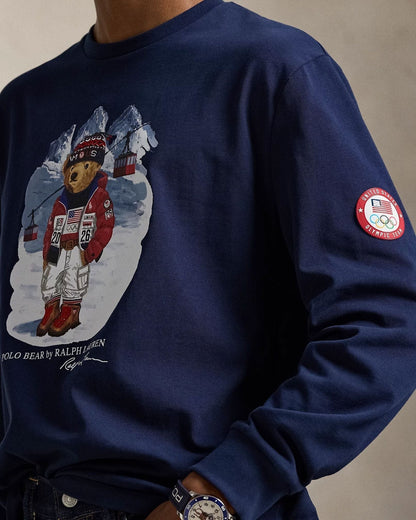 Camiseta Polo Bear del equipo de EE. UU. de RL