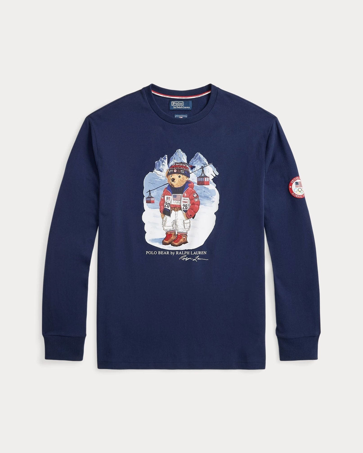 Camiseta Polo Bear del equipo de EE. UU. de RL