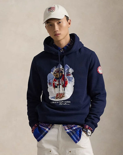 RL Team USA Polo Bear Hoodie