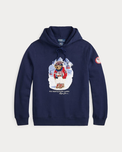 RL Team USA Polo Bear Hoodie