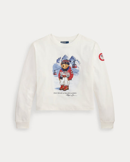 RL Team USA Polo Bear Long-Sleeve T-Shirt