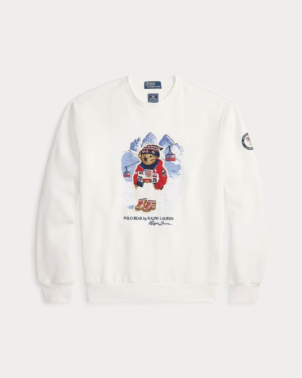 RL Team USA Polo Bear Sweatshirt