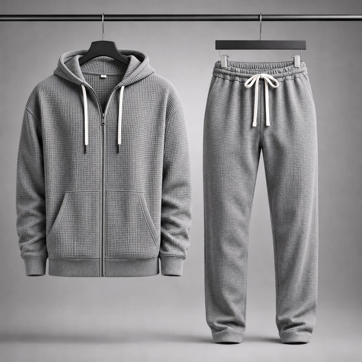 Jacob Waffle-Knit Set