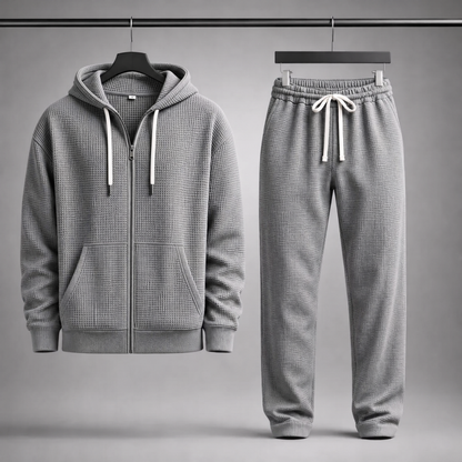 Jacob Waffle-Knit Set