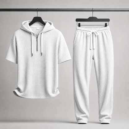 Marco Waffle-Knit Set