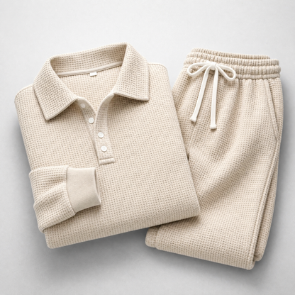 Porter Waffle-Knit Set