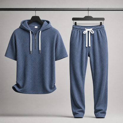 Marco Waffle-Knit Set