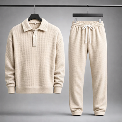 Porter Waffle-Knit Set