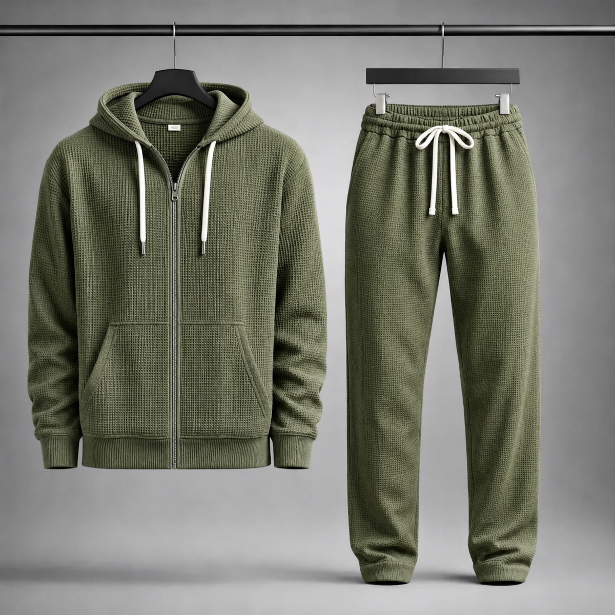 Jacob Waffle-Knit Set