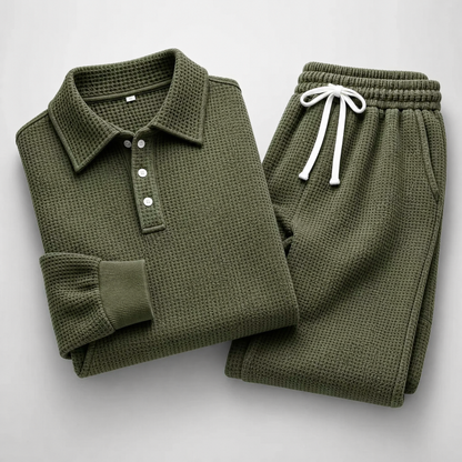 Porter Waffle-Knit Set