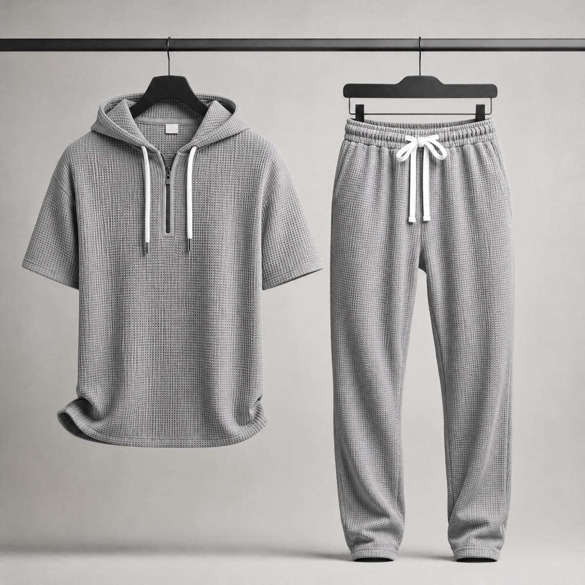 Marco Waffle-Knit Set