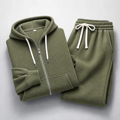 Jacob Waffle-Knit Set