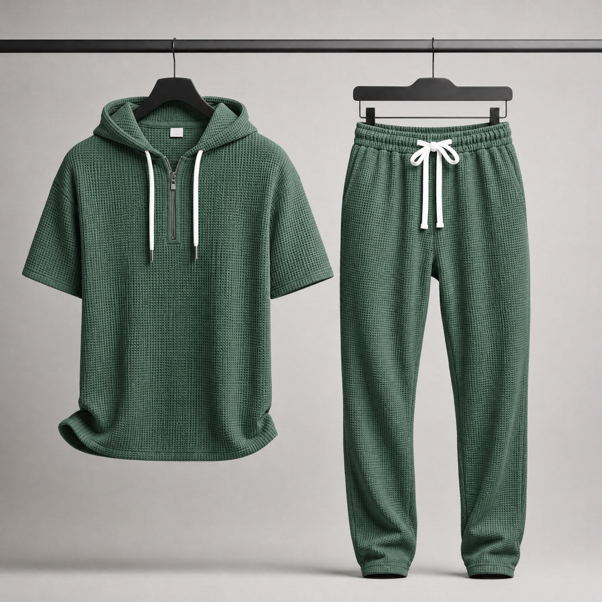 Marco Waffle-Knit Set