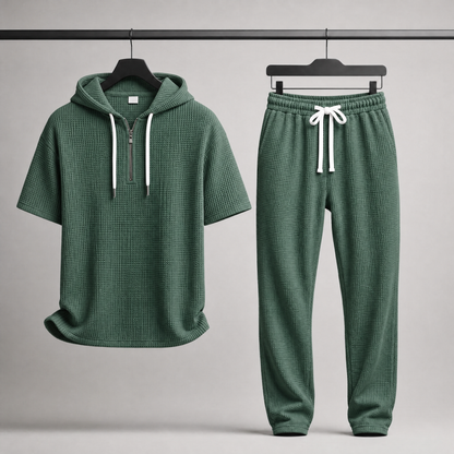 Marco Waffle-Knit Set