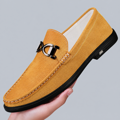 Pelle Italiana Suede Loafers