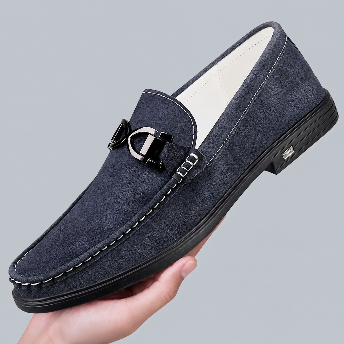 Pelle Italiana Suede Loafers