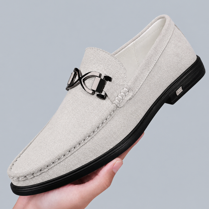 Pelle Italiana Suede Loafers