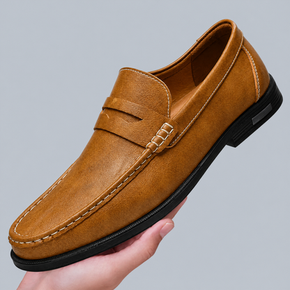Monte Leather Penny Loafers