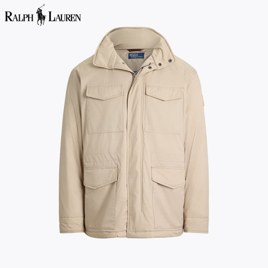 Chaqueta de campo con capucha de gabardina RL