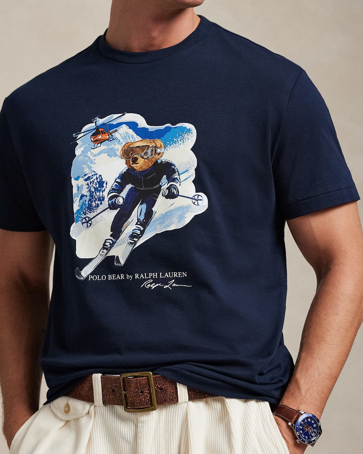 RL Polo Bear Jersey T-Shirt Classic Fit