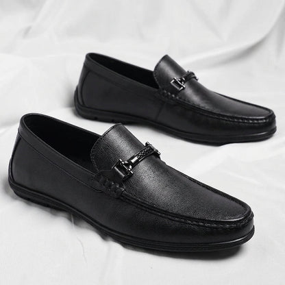 Mocasines de piel auténtica Belluno