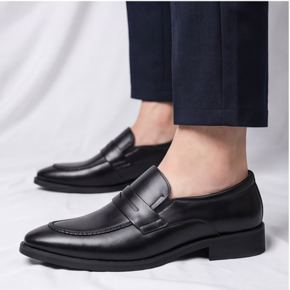 Amalfi Leather Penny Loafers
